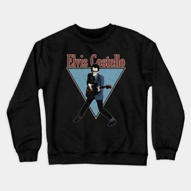 Music Vintage Fan Art Crewneck Sweatshirt by Blairvincentg